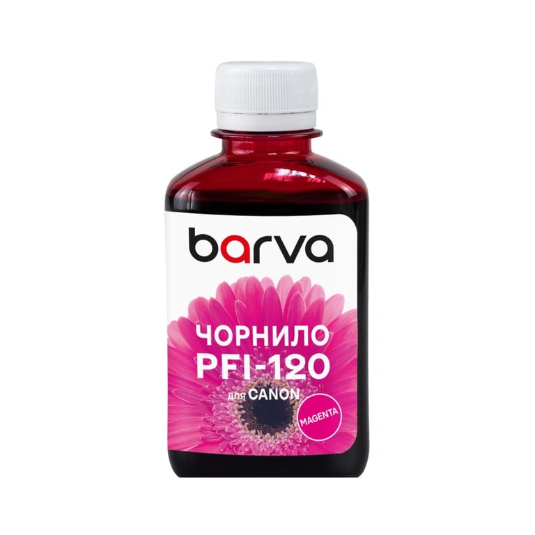 Чорнило Barva Canon PFI-120/710 180 мл M pigmented (C120-896) - фото 1