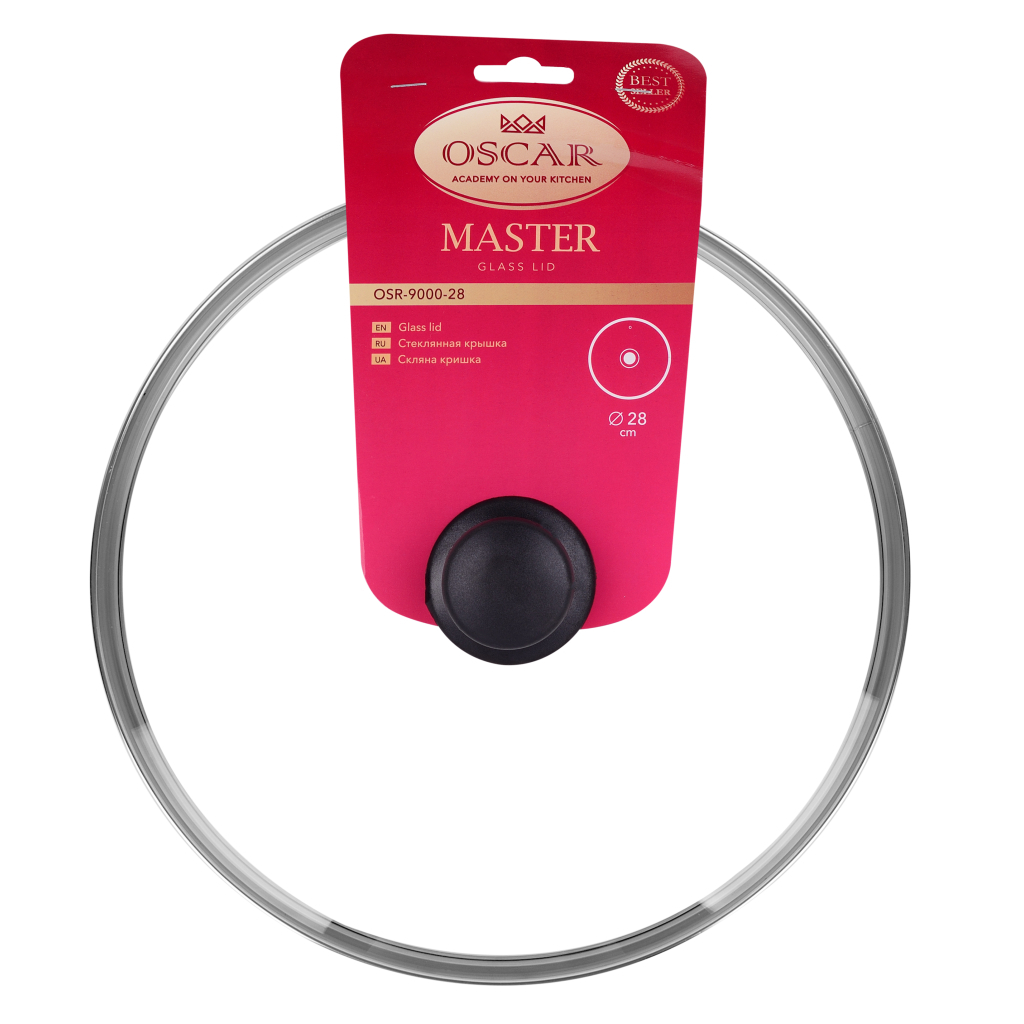 Кришка для посуду Oscar Master 26 cm (OSR-9000-26) - фото 2 Кришка для посуду Oscar Master 26 cm (OSR-9000-26) - фото 2