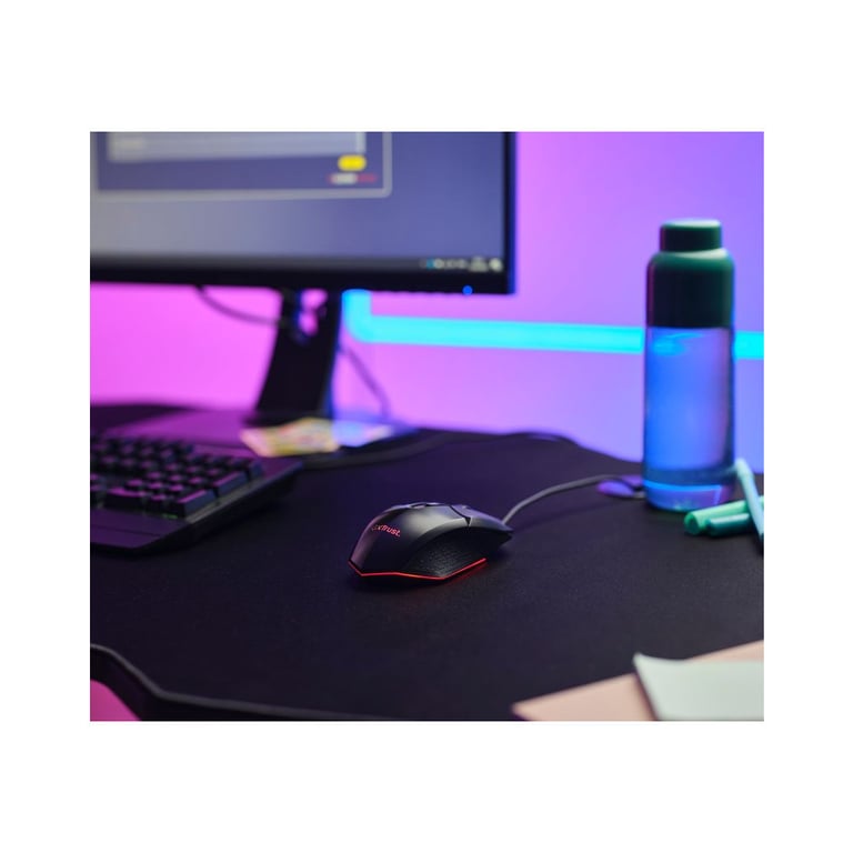 Мишка Trust GXT 109 Felox RGB Black (25036) - фото 8