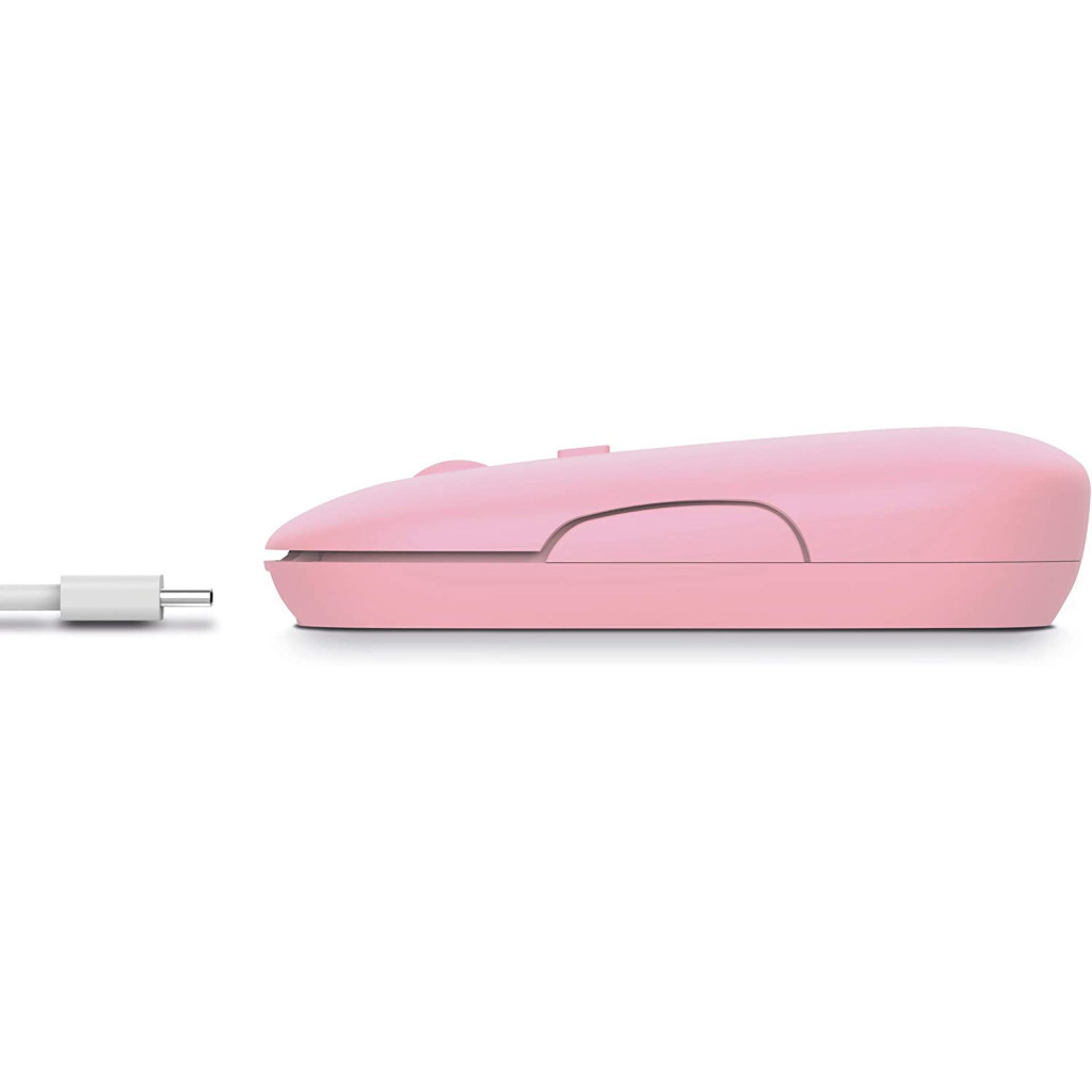 Мишка Trust Puck Wireless/Bluetooth Silent Pink (24125) - фото 7 Мишка Trust Puck Wireless/Bluetooth Silent Pink (24125) - фото 7