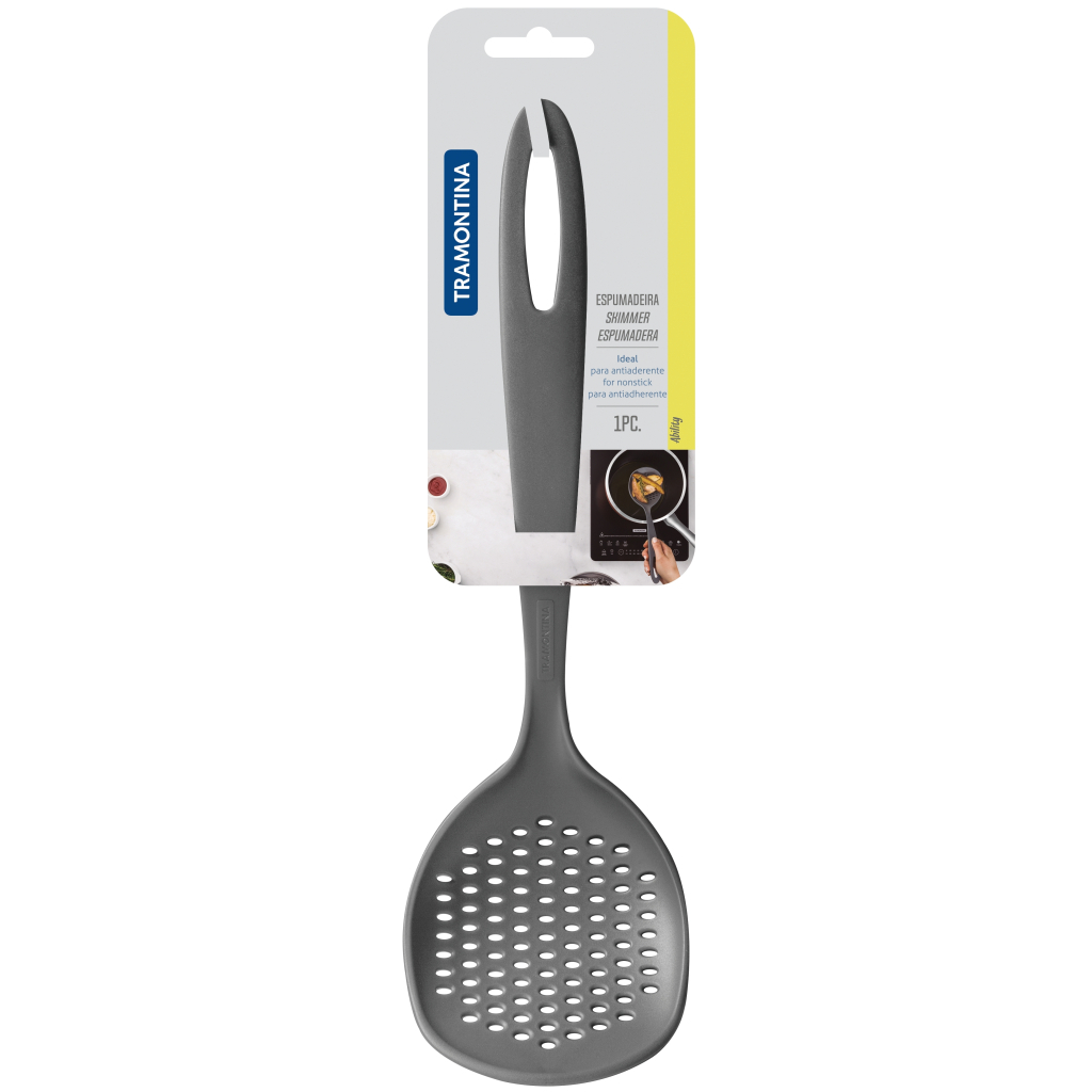 Шумовка Tramontina Ability Nylon Graphite (25158/160) - фото 3 Шумовка Tramontina Ability Nylon Graphite (25158/160) - фото 3