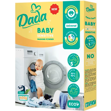 Пральний порошок Dada для прання дитячих речей 400 г (4820174980320) - фото 1