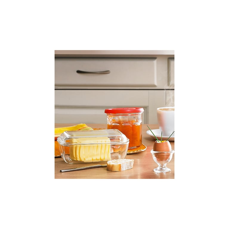 Маслянка кухонна Luminarc Butter Clear 17 см (N3913) - фото 4