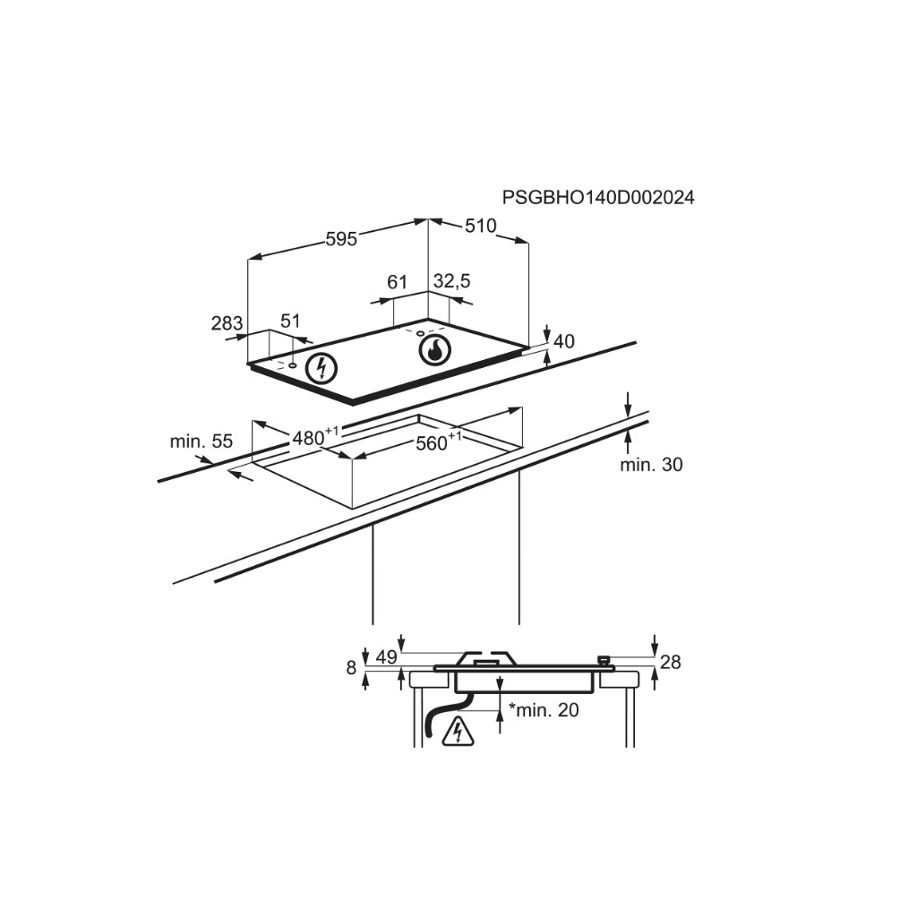 Варочна поверхня Electrolux KGS6436RK - фото 6 Варочна поверхня Electrolux KGS6436RK - фото 6