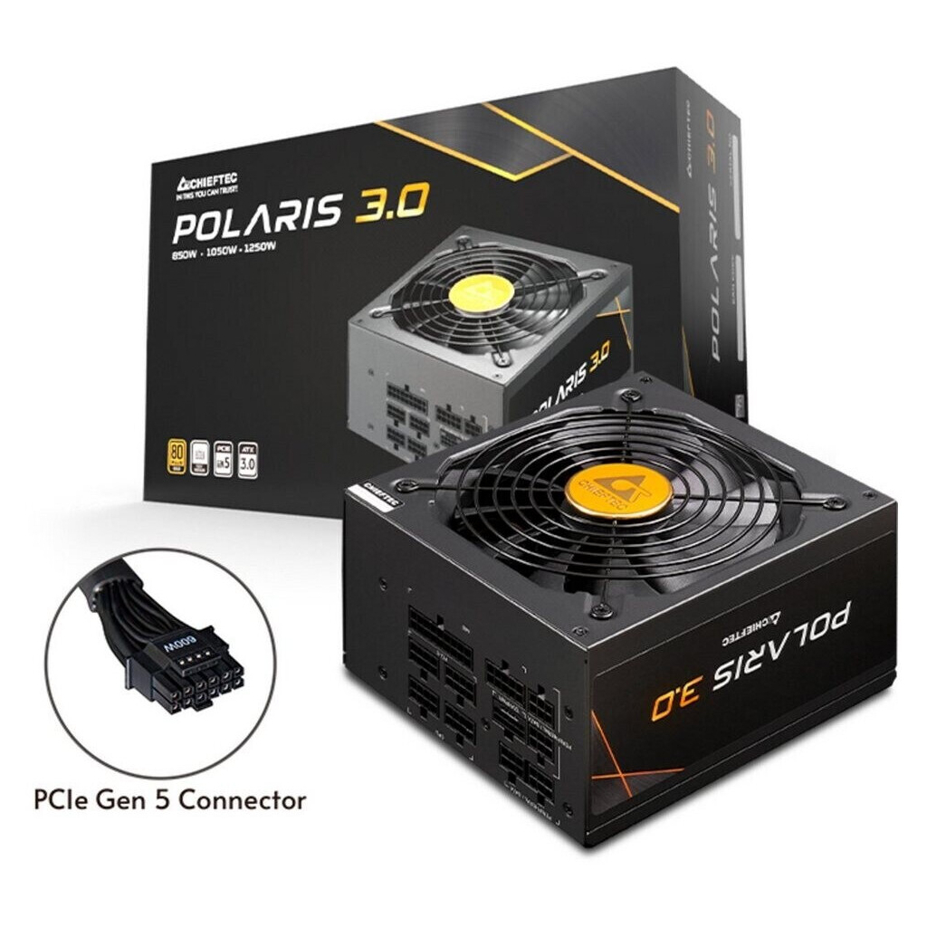 Блок живлення Chieftec 1250W Polaris 3.0 (PPS-1250FC-A3) - фото 8 Блок живлення Chieftec 1250W Polaris 3.0 (PPS-1250FC-A3) - фото 8