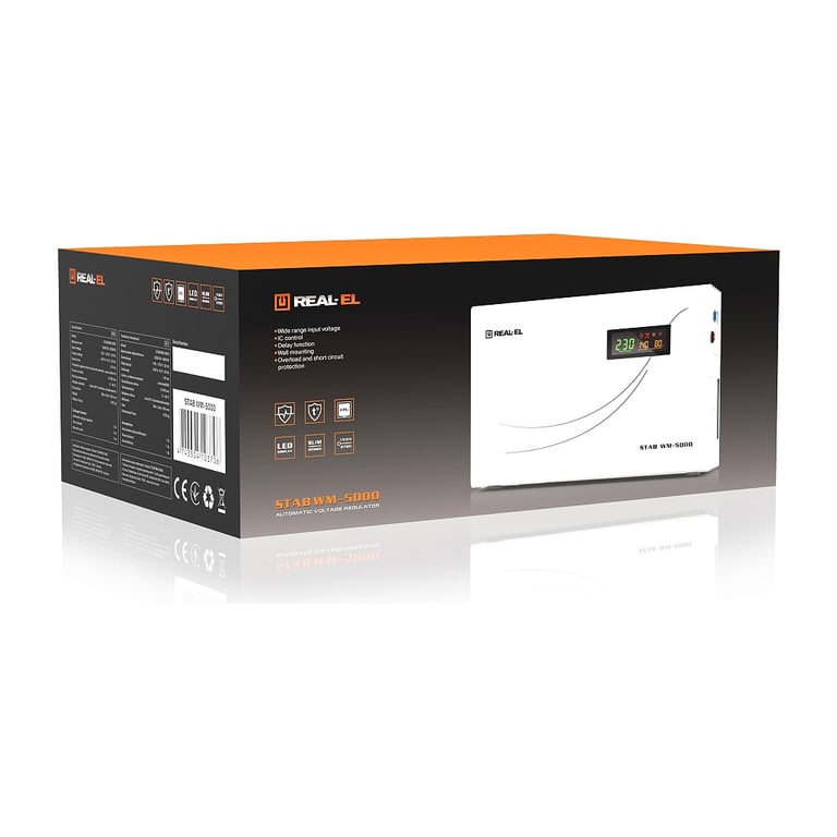 Стабілізатор REAL-EL STAB WM-5000 (EL122400014) - фото 10