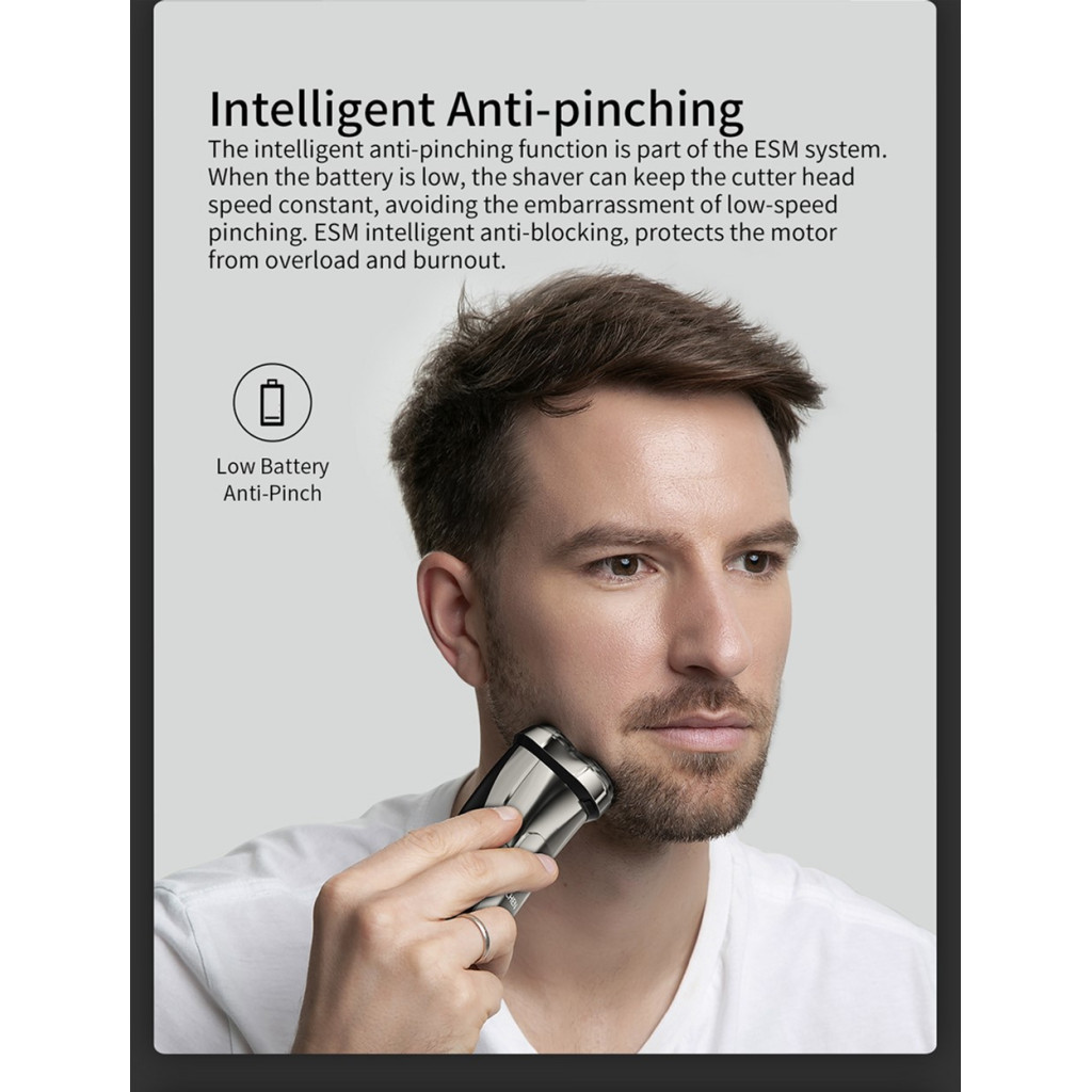 Електробритва Xiaomi Enchen Steel 3S Black/Gold - фото 10 Електробритва Xiaomi Enchen Steel 3S Black/Gold - фото 10