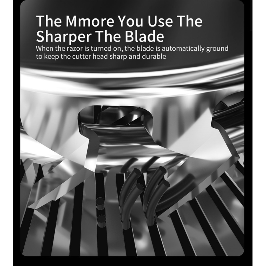 Електробритва Xiaomi Enchen Steel 3S Black/Gold - фото 5 Електробритва Xiaomi Enchen Steel 3S Black/Gold - фото 5