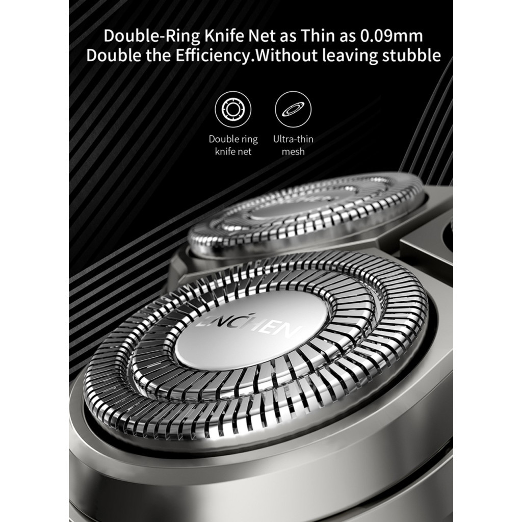 Електробритва Xiaomi Enchen Steel 3S Black/Gold - фото 7 Електробритва Xiaomi Enchen Steel 3S Black/Gold - фото 7