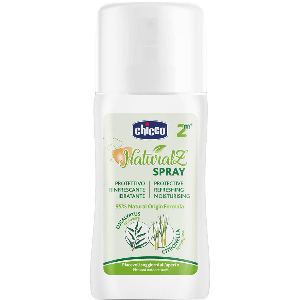 Спрей від комах Chicco Naturalz захисний від комарів 100 мл (8058664166343) Спрей від комах Chicco Naturalz захисний від комарів 100 мл (8058664166343)