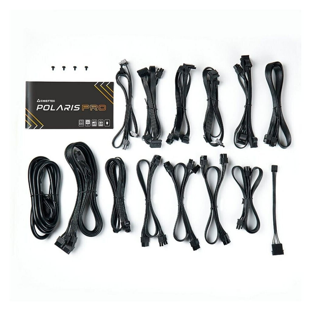 Блок живлення Chieftec 1300W Polaris 3.0 (PPX-1300FC-A3) - фото 6 Блок живлення Chieftec 1300W Polaris 3.0 (PPX-1300FC-A3) - фото 6