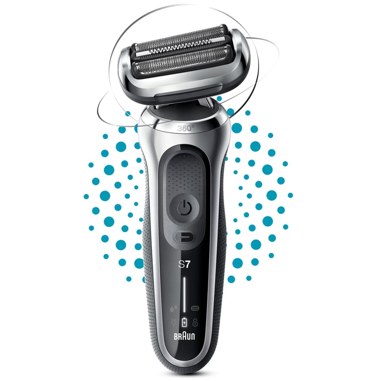Електробритва Braun Series 7 71-S1000s SILVER / BLACK - фото 2