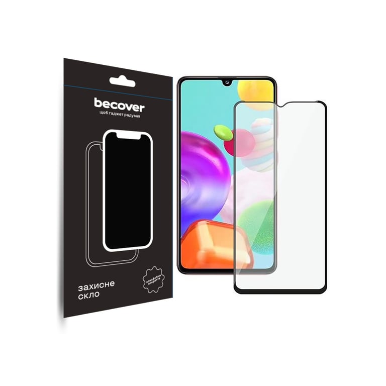 Скло захисне BeCover Samsung Galaxy A24 4G SM-A245 Black (709083) - фото 1