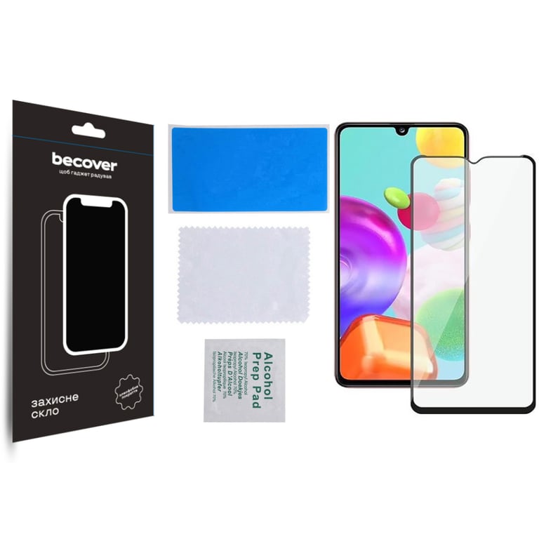 Скло захисне BeCover Samsung Galaxy A24 4G SM-A245 Black (709083) - фото 3