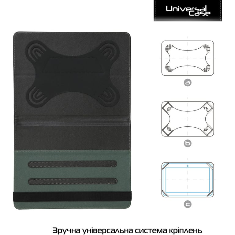 Чохол до планшета Armorstandart Elastic Band 10 Black (ARM59075) - фото 2