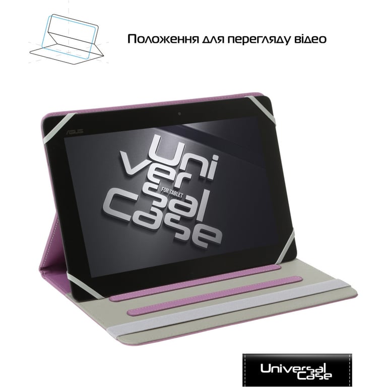 Чохол до планшета Armorstandart Elastic Band 10 Purple (ARM59077) - фото 3