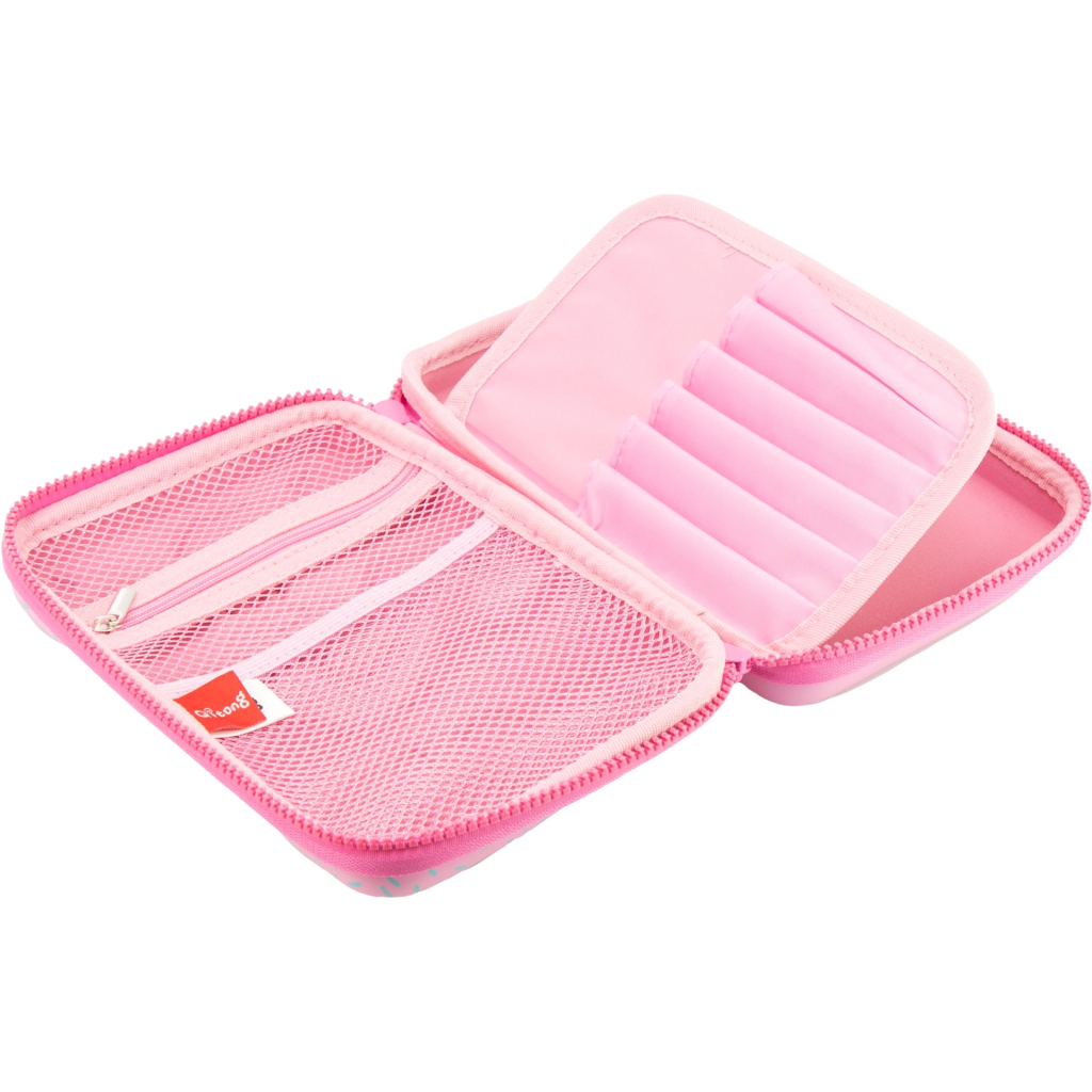 Пенал Cool For School подвійний з ефектом акваріума 1 відділення Блакитний (QT-5703-Blue) - фото 3 Пенал Cool For School подвійний з ефектом акваріума 1 відділення Блакитний (QT-5703-Blue) - фото 3