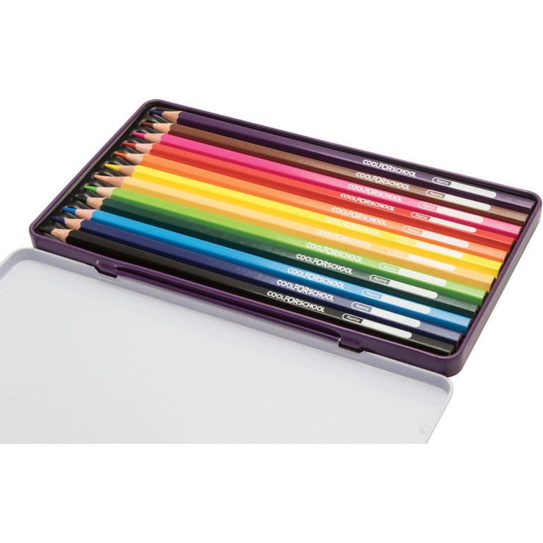 Олівці кольорові Cool For School Premium шестигранні, 12 кольорів (CF15173) - фото 2