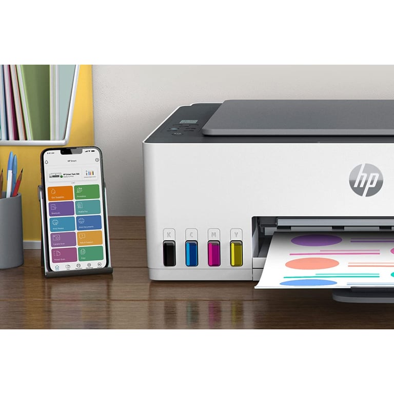 Багатофункціональний пристрій HP Smart Tank 580 c Wi-Fi (1F3Y2A) - фото 8