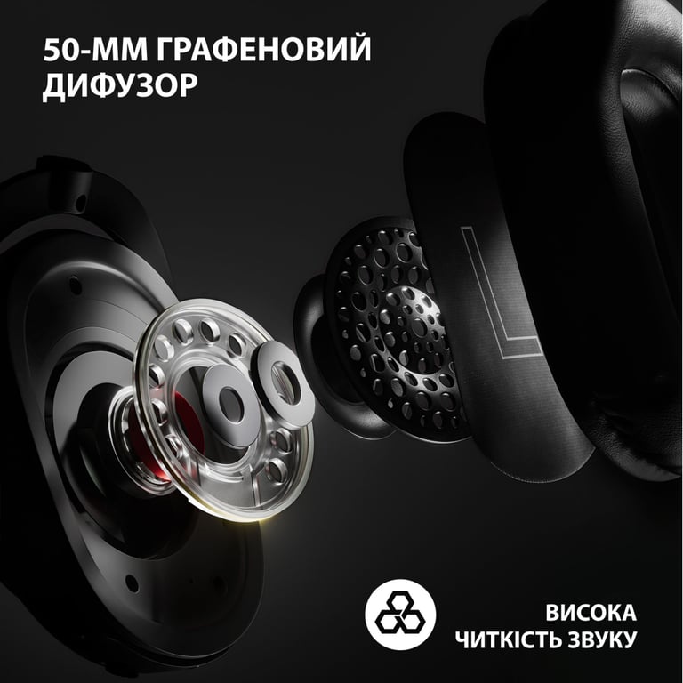 Навушники Logitech G Pro X 2 Lightspeed Wireless Black (981-001263) - фото 12