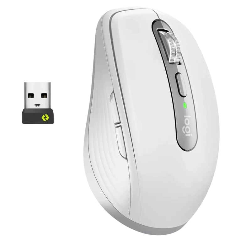 Мишка Logitech MX Anywhere 3S for Business Wireless/Bluetooth Pale Gray (910-006959) - фото 6
