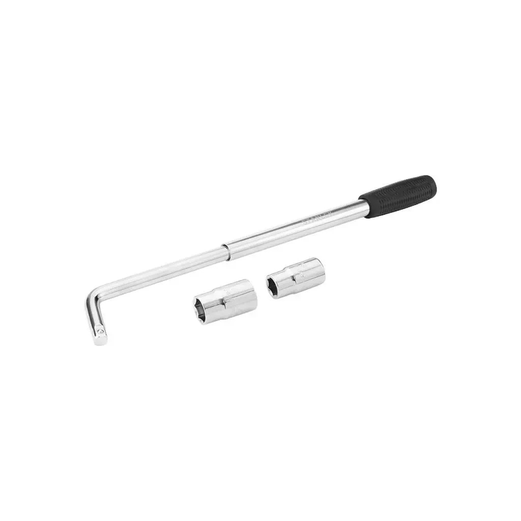 Ключ Stanley телескопічний для заміни коліс, головки 17/19 мм та 21/23 мм. (STHT80890-0) - фото 2 Ключ Stanley телескопічний для заміни коліс, головки 17/19 мм та 21/23 мм. (STHT80890-0) - фото 2