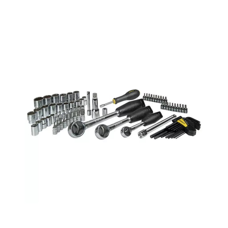 Набір інструментів Stanley Maxi-Drive торцевих 1/4", 3/8", 1/2", 80 предм. (STHT0-73930) - фото 2