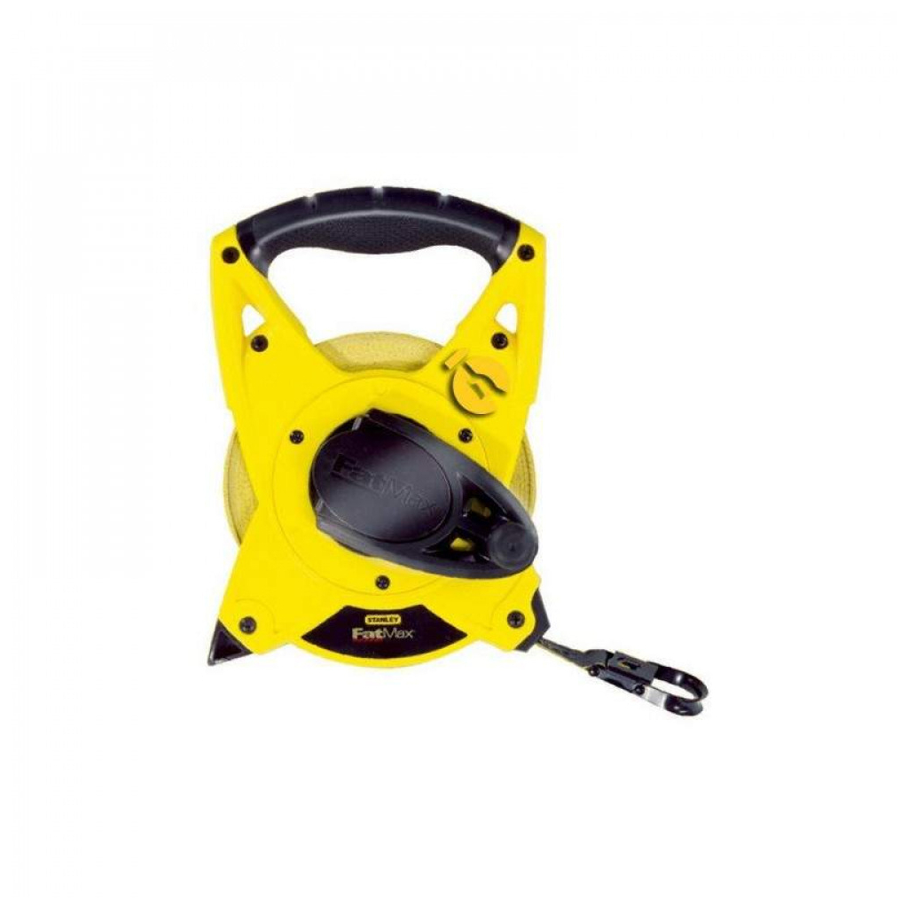 Рулетка Stanley FatMax, 60мx19мм, стрічка зі скловолокном, 2-й клас точності (2-34-824) - фото 1 Рулетка Stanley FatMax, 60мx19мм, стрічка зі скловолокном, 2-й клас точності (2-34-824) - фото 1