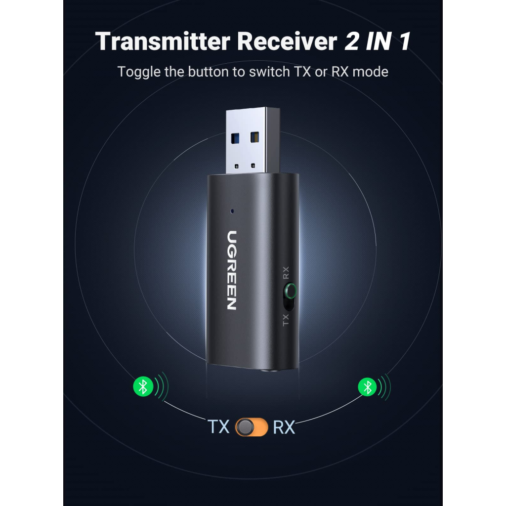 Звукова плата Ugreen CM523 (60300) - фото 3 Звукова плата Ugreen CM523 (60300) - фото 3