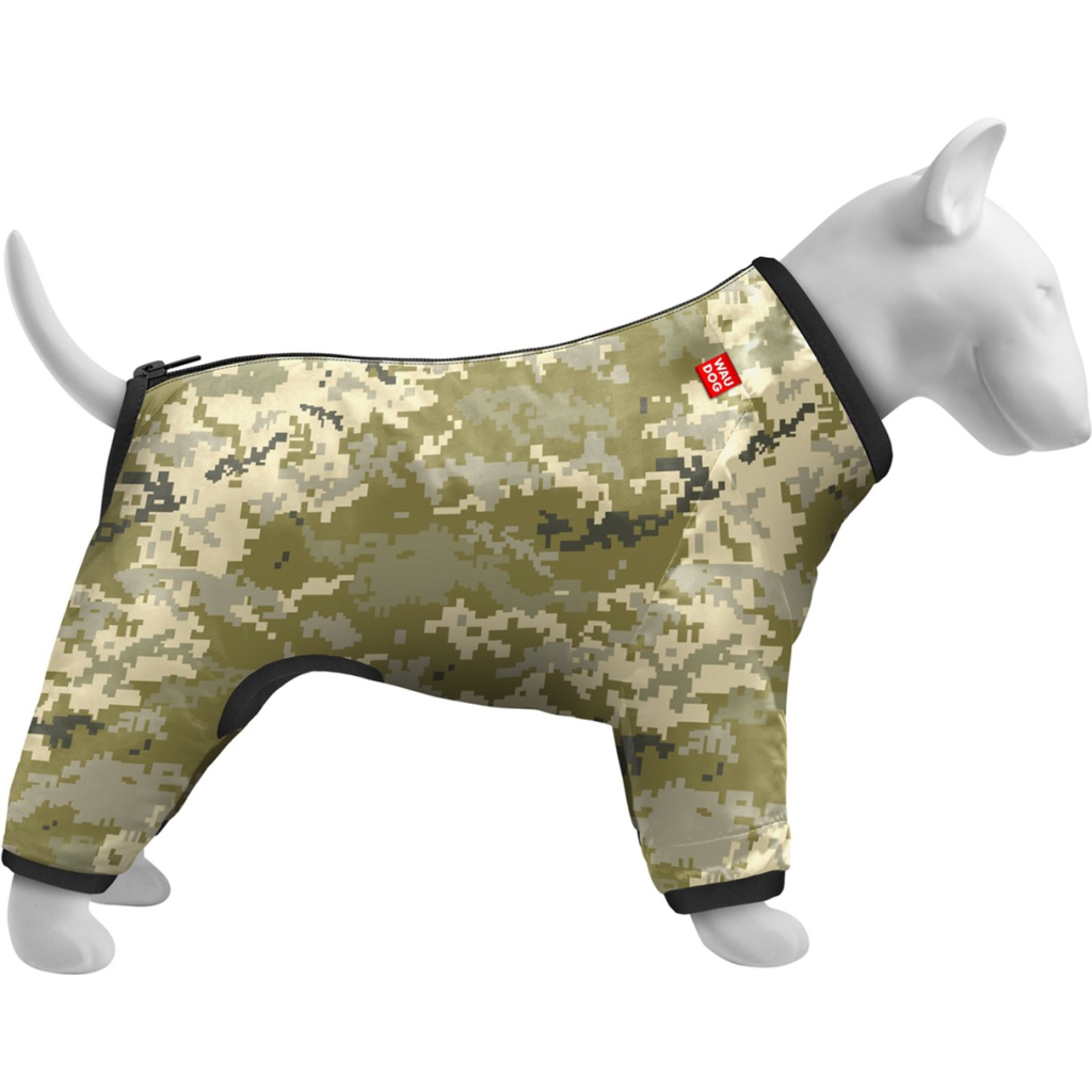 Вітровка для тварин WAUDOG Clothes "Мілітарі" M35 (392-4026) - фото 2 Вітровка для тварин WAUDOG Clothes "Мілітарі" M35 (392-4026) - фото 2