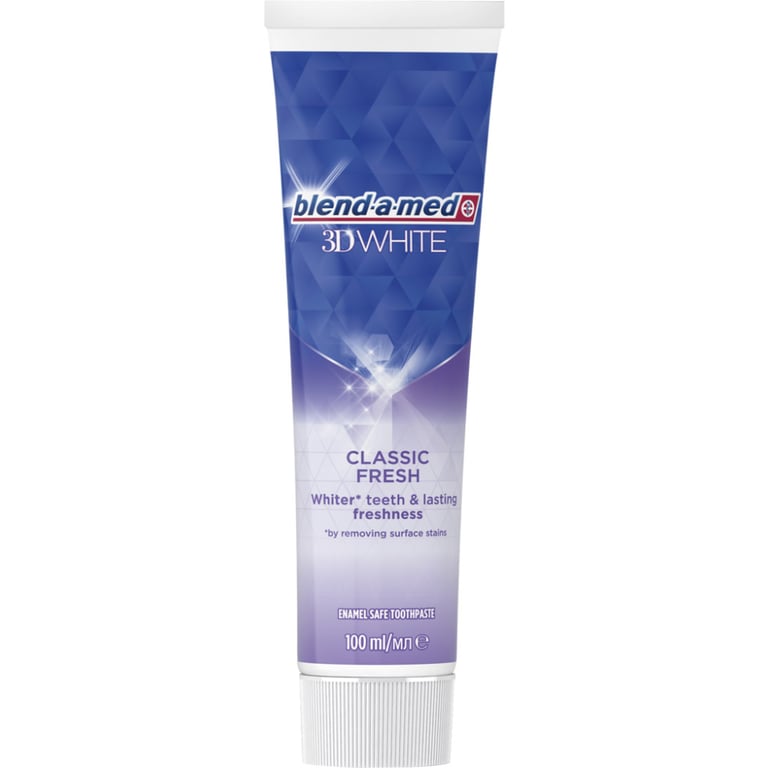 Зубна паста Blend-a-med 3D White Класична свіжість 100 мл (8006540792896) - фото 3