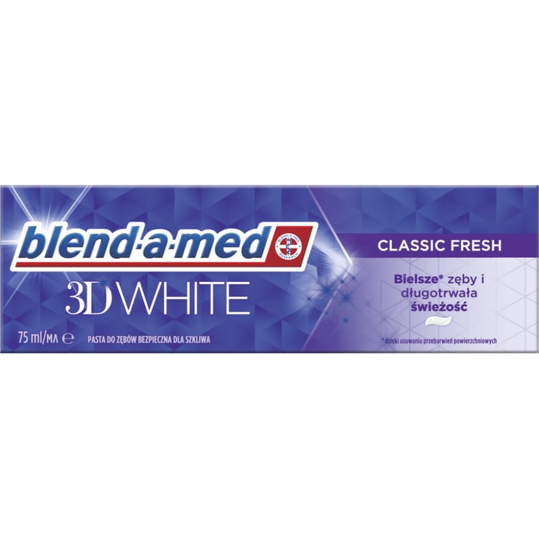 Зубна паста Blend-a-med 3D White Класична свіжість 75 мл (8006540792971) - фото 2