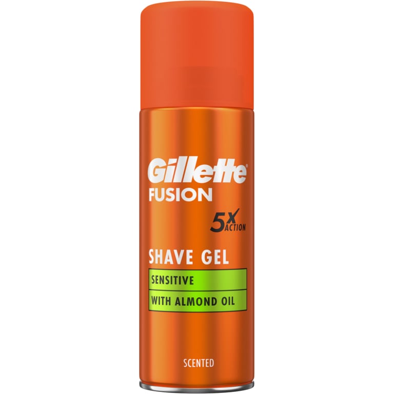 Гель для гоління Gillette Fusion Для чутливої шкіри 75 мл (7702018464876) - фото 2