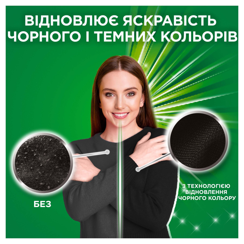 Гель для прання Ariel + Revitablack 1.95 л (8006540878880) - фото 3 Гель для прання Ariel + Revitablack 1.95 л (8006540878880) - фото 3