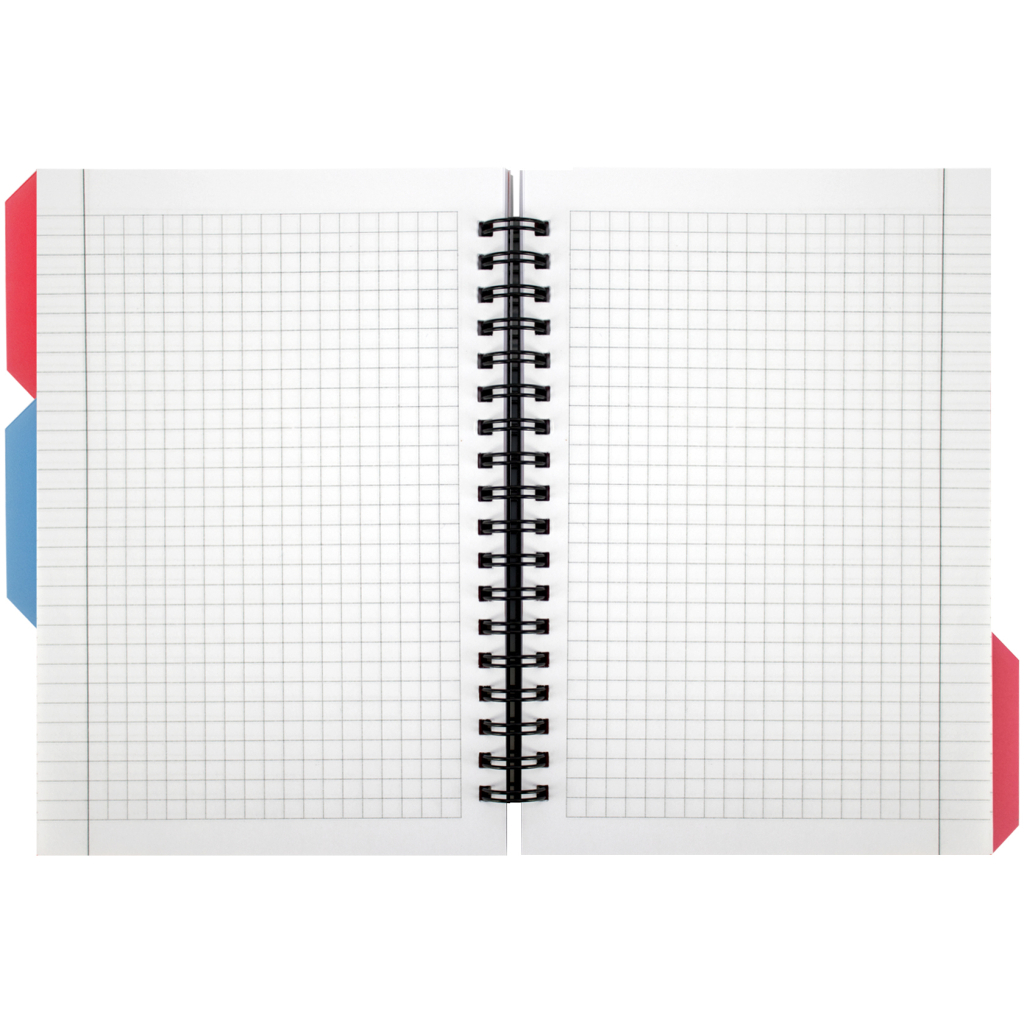 Блокнот Optima California B6 з розділювачами 100 аркушів, клітинка (O20358-17) - фото 5 Блокнот Optima California B6 з розділювачами 100 аркушів, клітинка (O20358-17) - фото 5