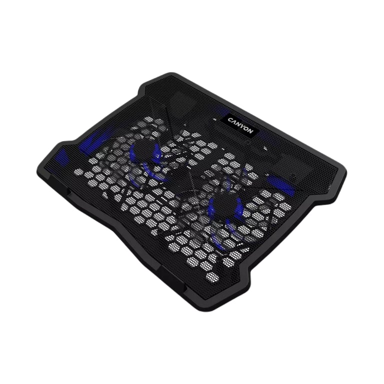 Підставка до ноутбука Canyon NS03, 10-15.6 laptop, dual-fan with 2x2.0 USB hub (CNE-HNS03) - фото 2