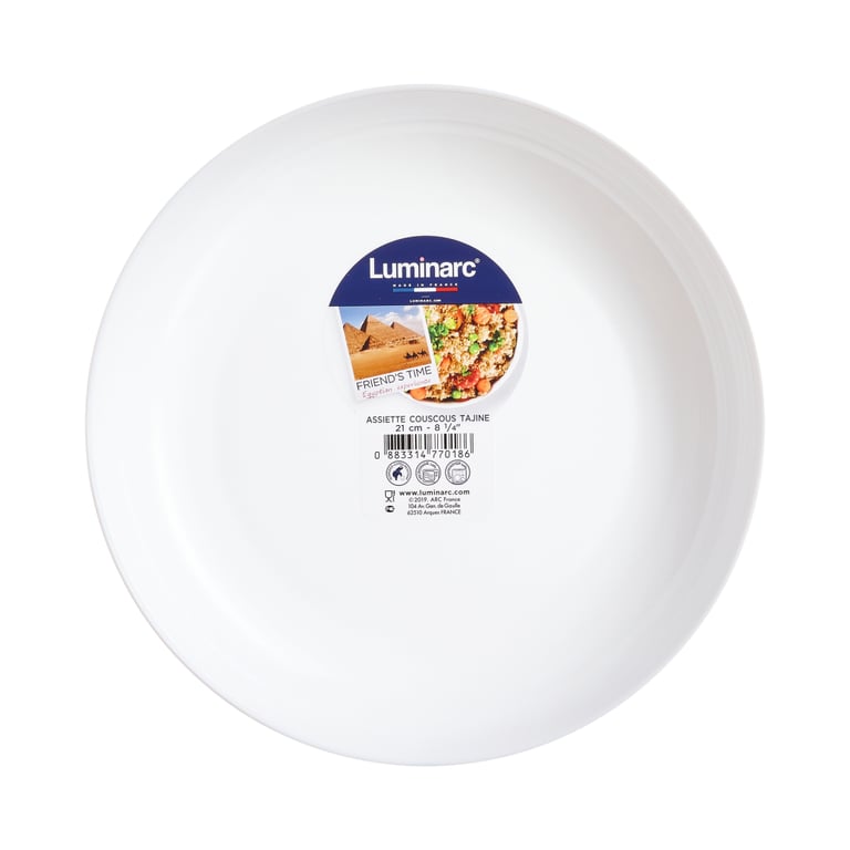 Блюдо Luminarc Friends Time White 21 см (P6281) - фото 4