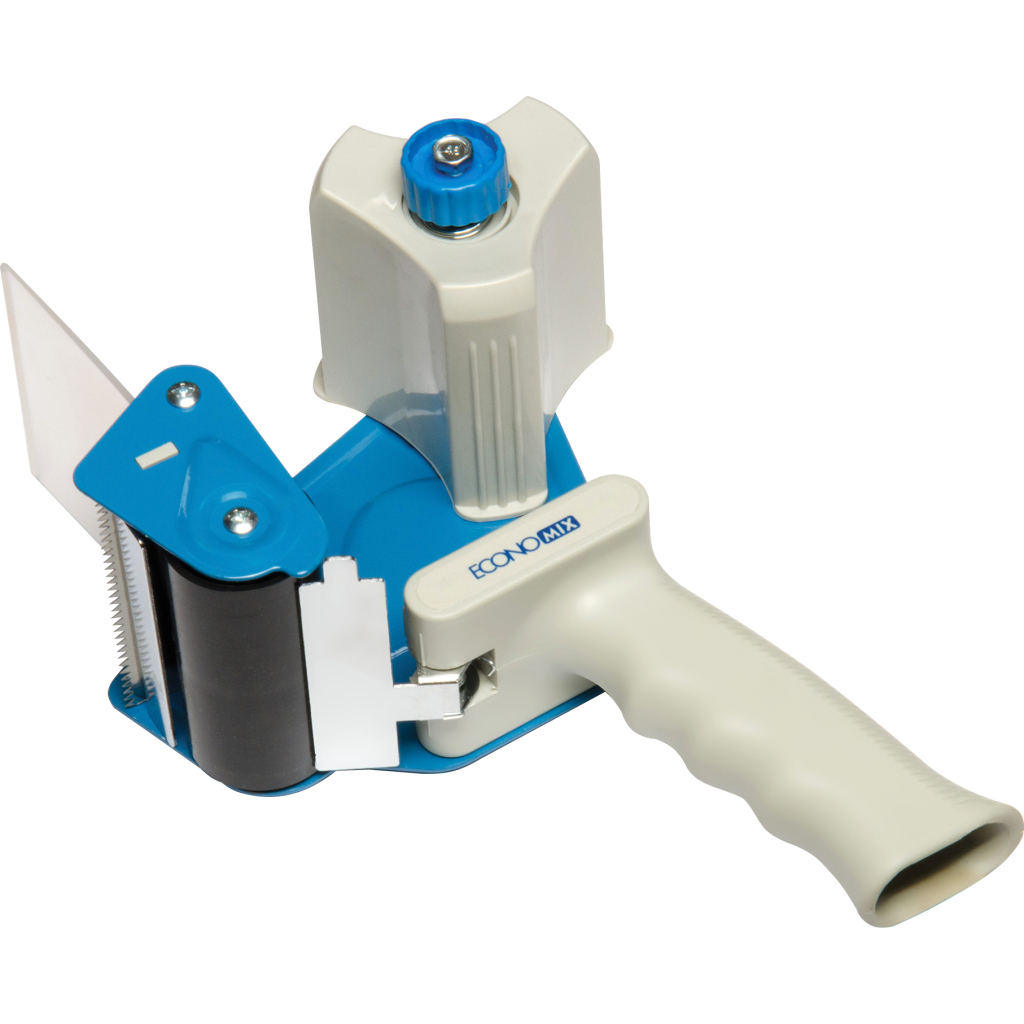 Пістолет для пакувального скотча Economix 72 мм (E40703) - фото 1 Пістолет для пакувального скотча Economix 72 мм (E40703) - фото 1