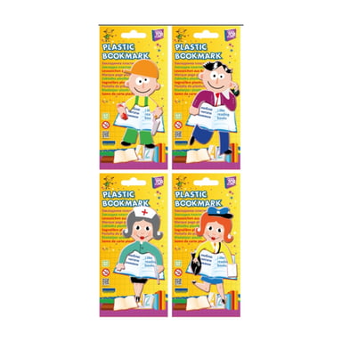 Закладки для книг Cool For School пластикові Occupations 8 шт (CF61425) - фото 1