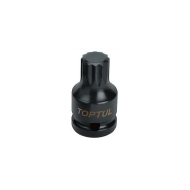 Головка торцева Toptul SPLINE ударна М14 L44мм 1/2" (KADB1614S) - фото 1
