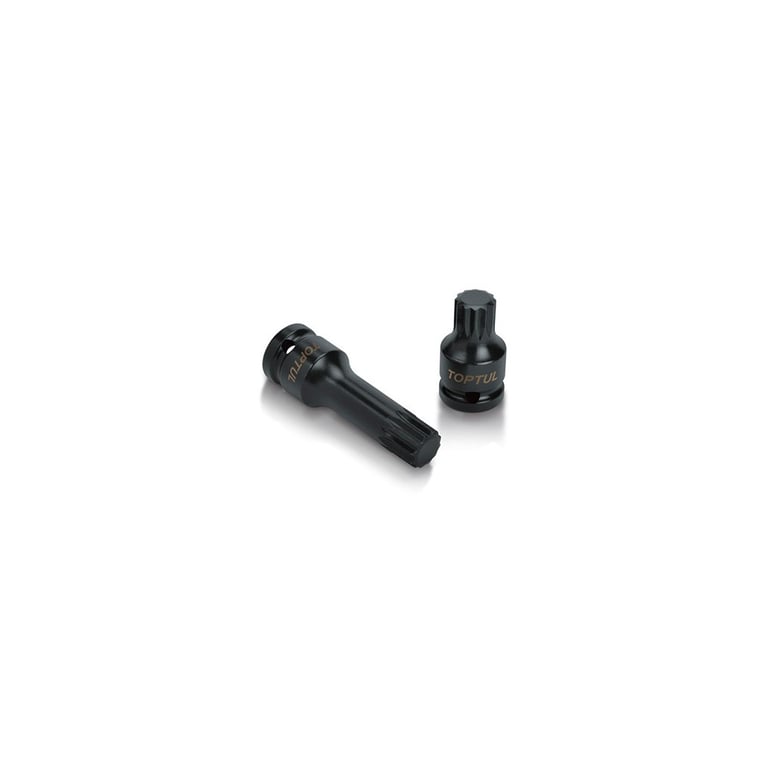 Головка торцева Toptul SPLINE ударна М14 L44мм 1/2" (KADB1614S) - фото 2