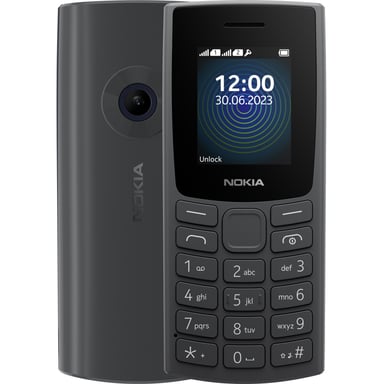 Мобільний телефон Nokia 110 DS 2023 Charcoal (1GF019FPA2C01) - фото 1