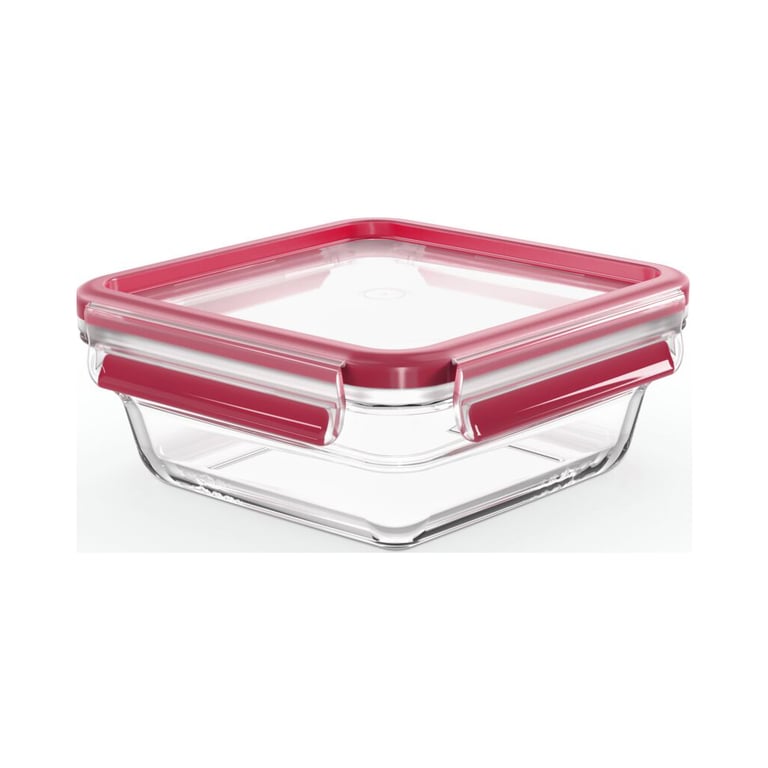 Харчовий контейнер Tefal Masterseal Glass Red 800 мл (N1041410) - фото 2