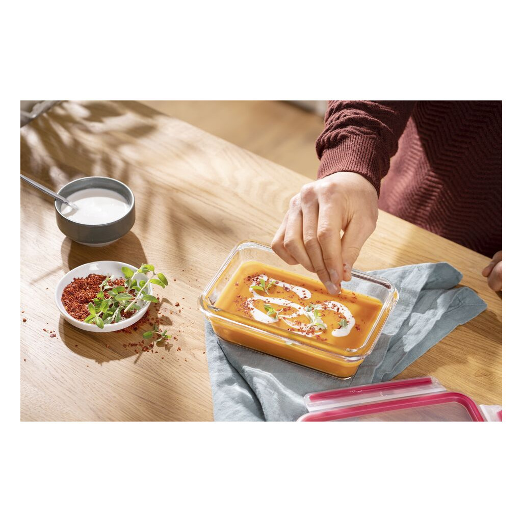 Харчовий контейнер Tefal Masterseal Glass7 Red 0.7 л (N1040610) - фото 7 Харчовий контейнер Tefal Masterseal Glass7 Red 0.7 л (N1040610) - фото 7