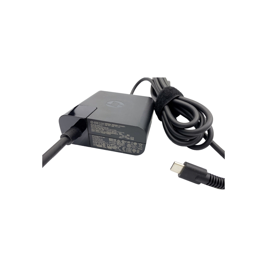 Блок живлення до ноутбуку HP 65W 20V, 3.25A + 15V, 4.33A + 12V, 5A + 9V, 3A + 5V, 3A, USB type-C (TPN-CA06 / A40369) - фото 2 Блок живлення до ноутбуку HP 65W 20V, 3.25A + 15V, 4.33A + 12V, 5A + 9V, 3A + 5V, 3A, USB type-C (TPN-CA06 / A40369) - фото 2