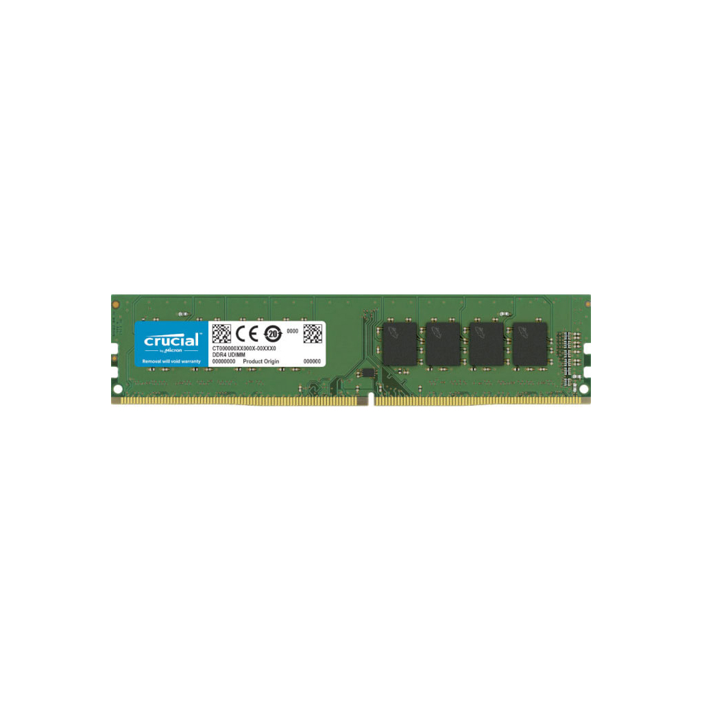Модуль пам'яті для комп'ютера DDR4 8GB 3200 MHz Micron (CT8G4DFRA32AT) - фото 1 Модуль пам'яті для комп'ютера DDR4 8GB 3200 MHz Micron (CT8G4DFRA32AT) - фото 1