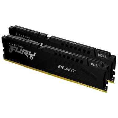 Модуль пам'яті для комп'ютера DDR5 16GB (2x8GB) 5600 MHz Beast Kingston Fury (ex.HyperX) (KF556C36BBEK2-16) - фото 1