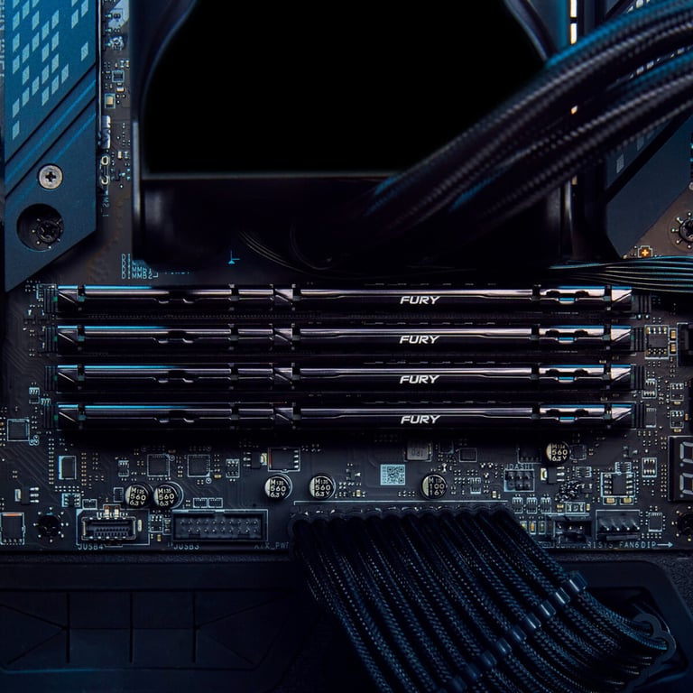Модуль пам'яті для комп'ютера DDR5 16GB (2x8GB) 6000 MHz Beast Kingston Fury (ex.HyperX) (KF560C36BBEK2-16) - фото 10