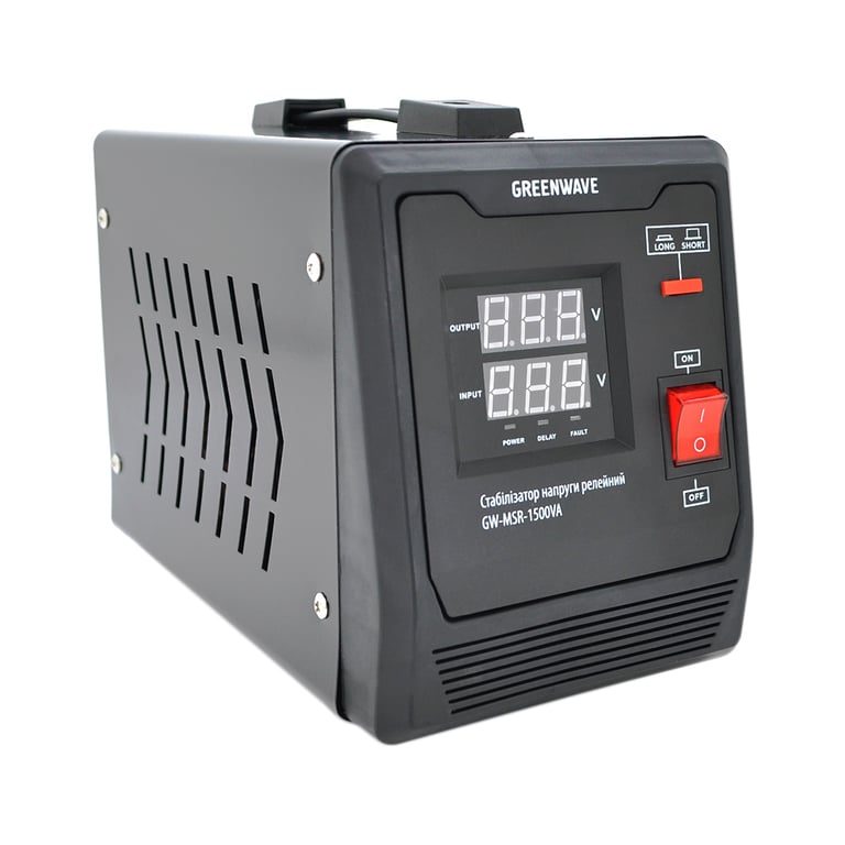 Стабілізатор Greenwave Mauser 1500VA (GW-MSR-1500VA) - фото 1