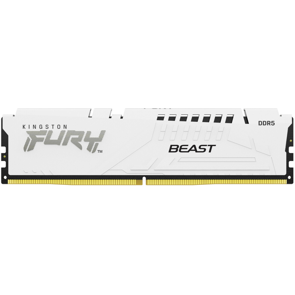 Модуль пам'яті для комп'ютера DDR5 32GB 6000 MHz Beast EXPO White Kingston Fury (ex.HyperX) (KF560C36BWE-32) - фото 1 Модуль пам'яті для комп'ютера DDR5 32GB 6000 MHz Beast EXPO White Kingston Fury (ex.HyperX) (KF560C36BWE-32) - фото 1